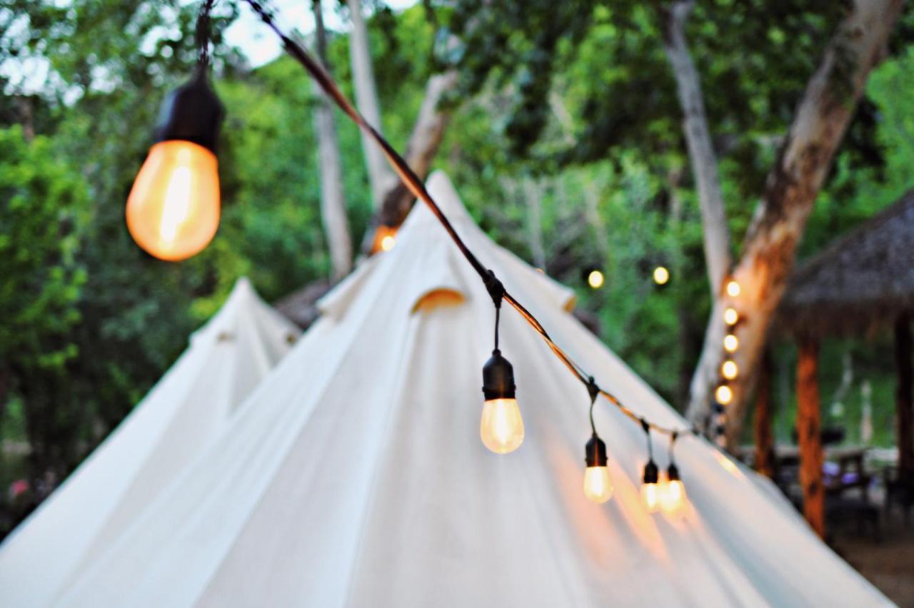 Son'S Guadalupe Glamping Tents - Adorable Riverside Glamping Tents Perfect A Family Getaway! New Braunfels Esterno foto