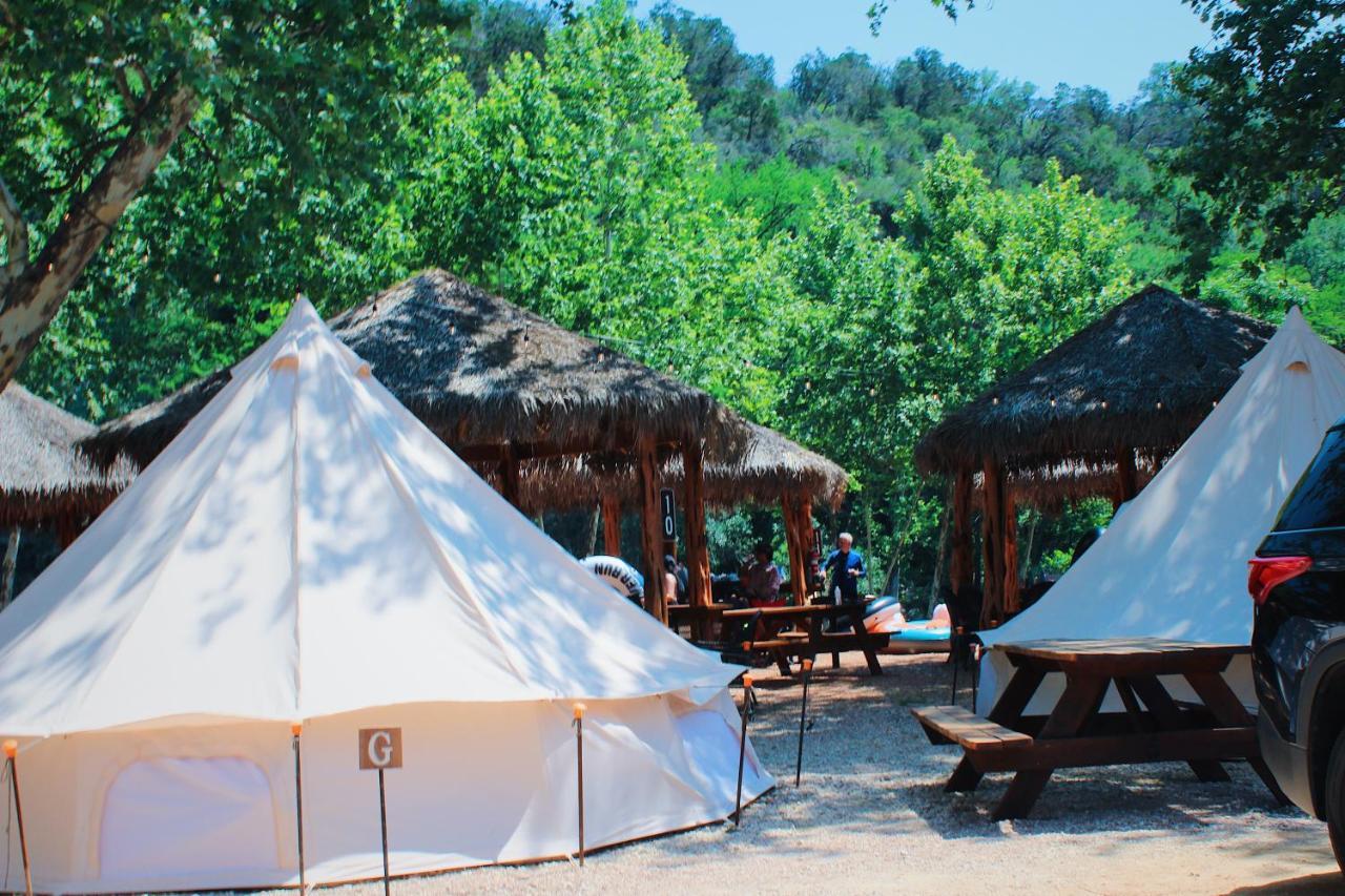 Son'S Guadalupe Glamping Tents - Adorable Riverside Glamping Tents Perfect A Family Getaway! New Braunfels Esterno foto