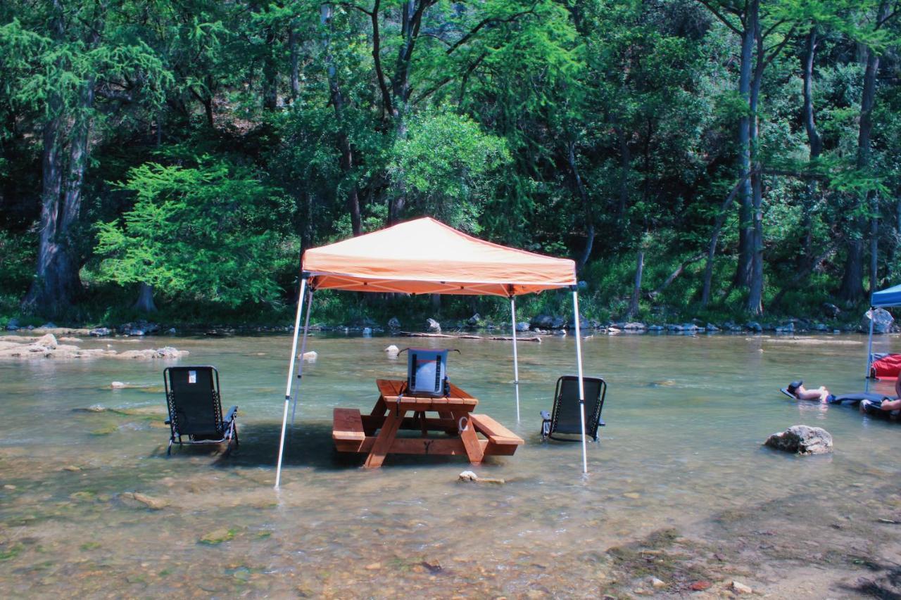 Son'S Guadalupe Glamping Tents - Adorable Riverside Glamping Tents Perfect A Family Getaway! New Braunfels Esterno foto